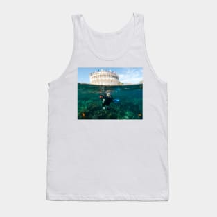 Two Worlds Meet Tank Top